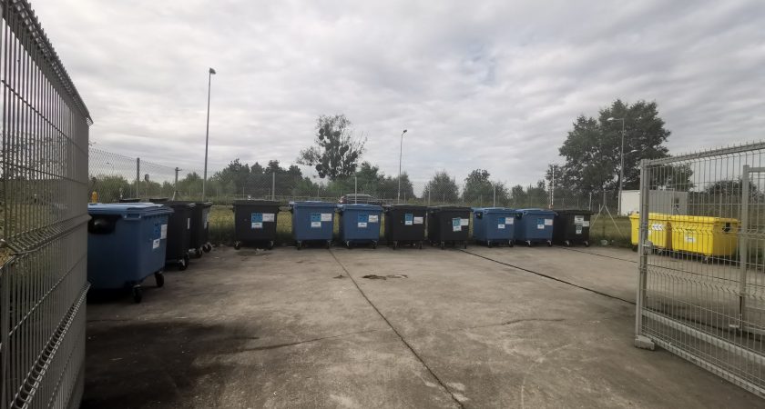 Wjazd do PSZOK przy ul. Janowskiej